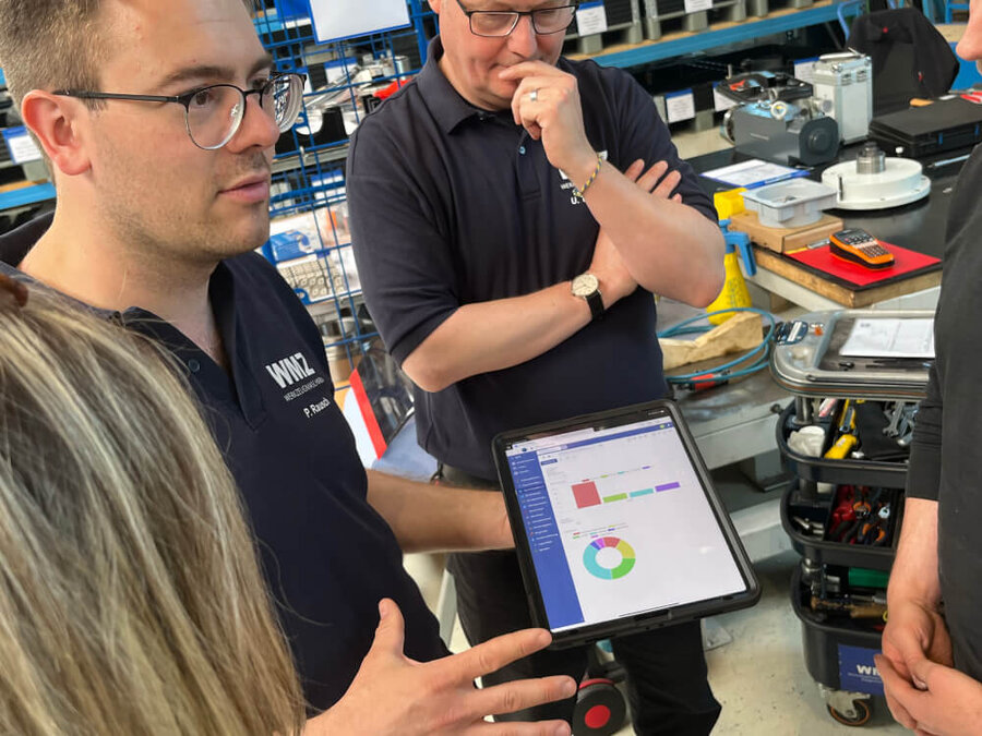 Papierlose Spindelproduktion: Optimierter Service und Predictive Maintenance