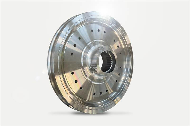 Railroad wheel produced by PITTLER T&S