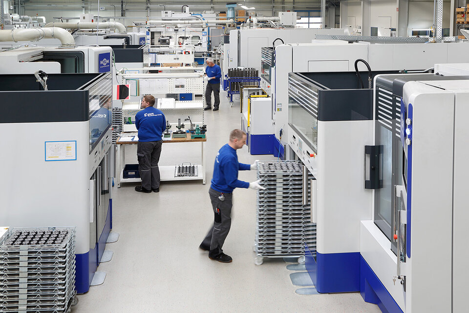 New production line for e-drive components ramps up 